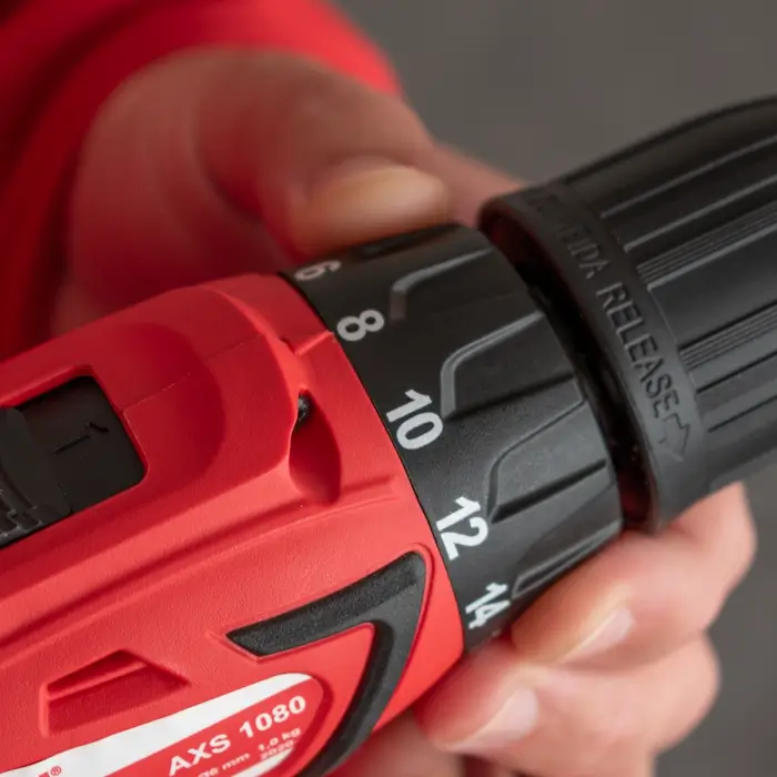 AKCE! Aku vrtací šroubovák HERMAN AXS-1080 | 10,8 V Komplet | Sada vrtáků ZDARMA