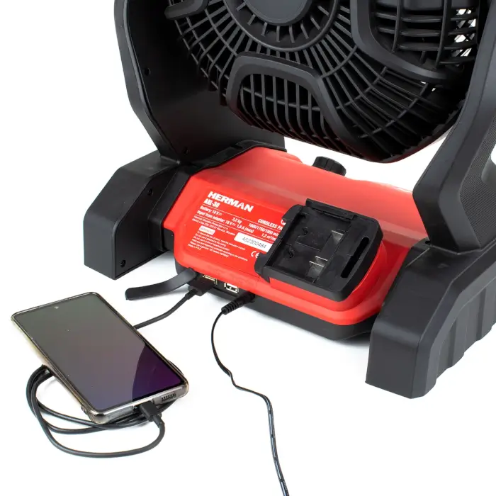 AKCE! Aku rázový šroubovák HERMAN AXI-1801 | 18,0 V Komplet | Aku ventilátor ZDARMA