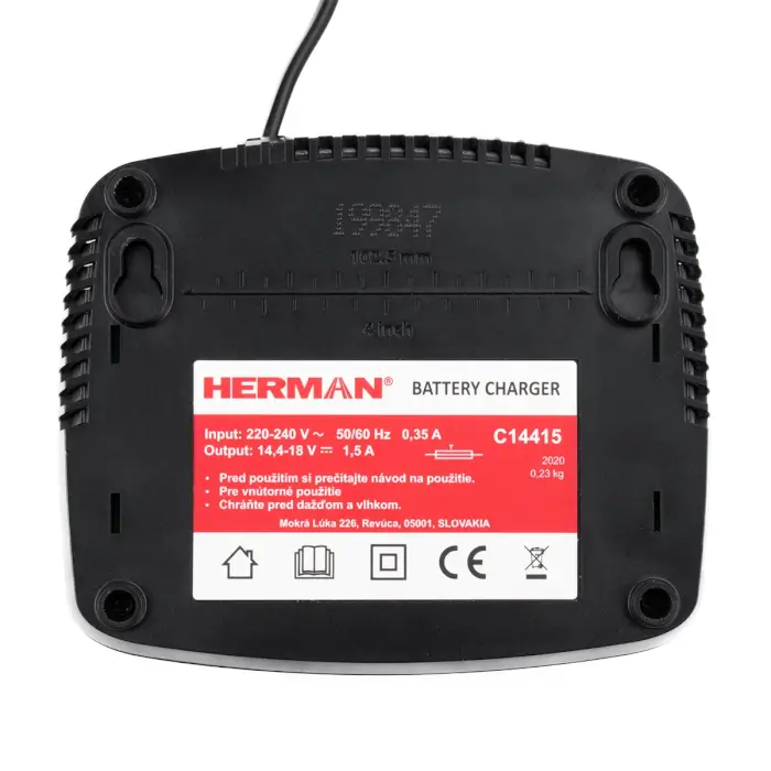 Nabíječka akumulátorů HERMAN C 14415 14,4V | 18V | 1,5Ah