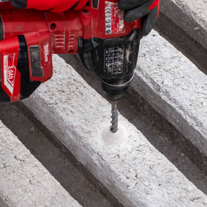 Vrták SDS-plus HERMAN DC-21 Triton Do stavebních materiálů