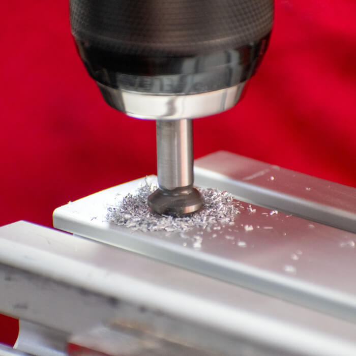 Sada záhlubníků DIN 335 C HERMAN QDM-70 HSS 6 ks záhlubníků v sadě