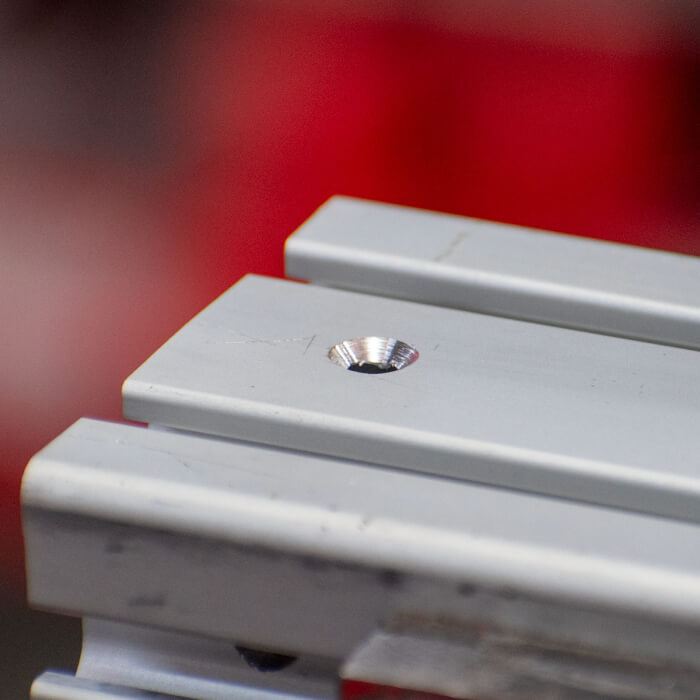 Sada záhlubníků DIN 335 C HERMAN QDM-70 HSS 6 ks záhlubníků v sadě