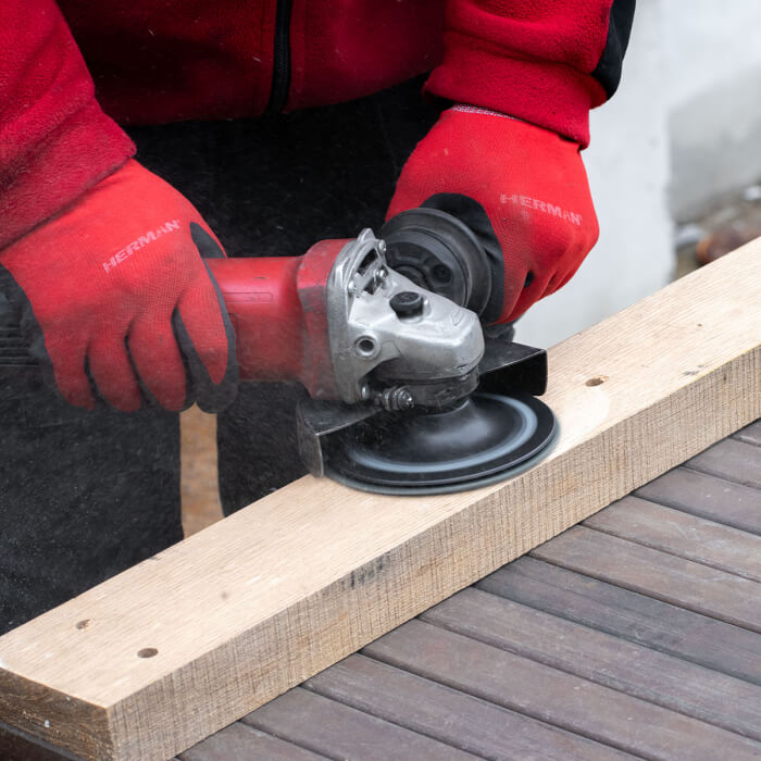 Fíbrový brusný kotouč HERMAN FR-10 Na nerez