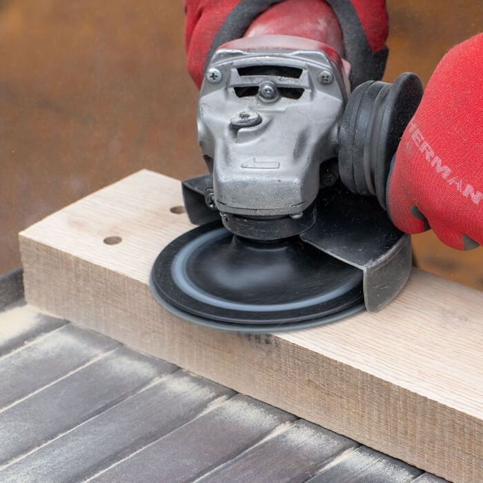 Fíbrový brusný kotouč HERMAN FX-10 Na nerez a legované oceli