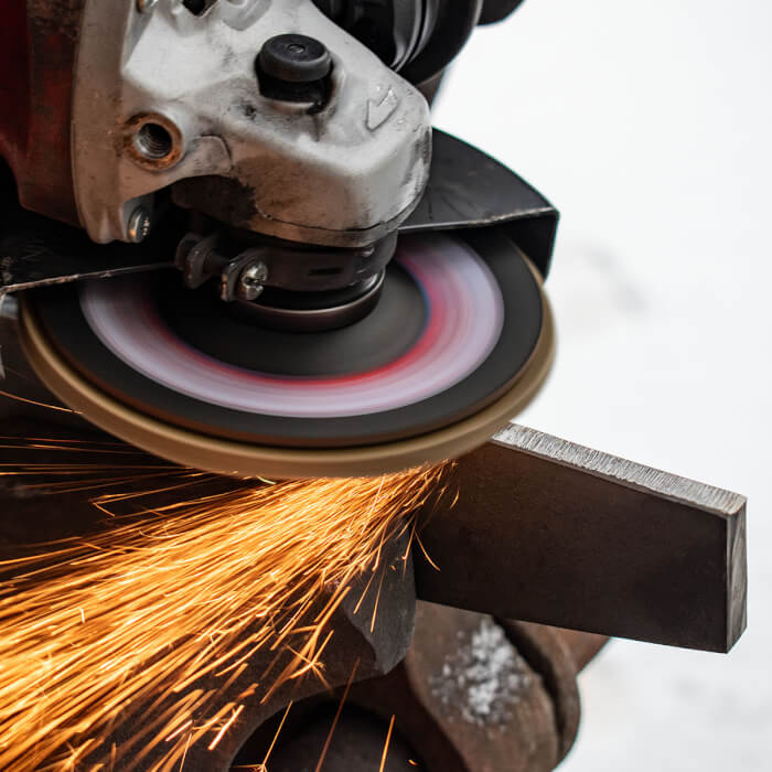 Lamelový kotouč - korund.zrno HERMAN LS-20 Canta Na ocel