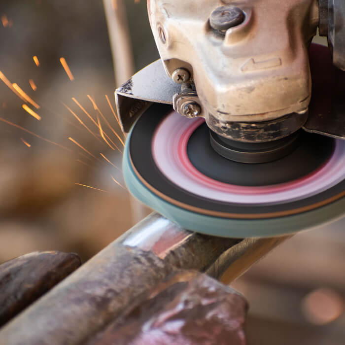 Lamelový kotouč - zirkon.zrno HERMAN LR-40 Area Na nerez