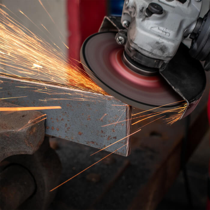 Sada brusných kotoučů HERMAN QGS-10 Testovací sada kotoučů na ocel