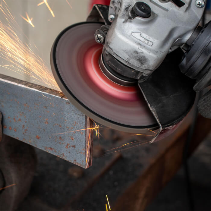 Sada brusných kotoučů HERMAN QGS-10 Testovací sada kotoučů na ocel