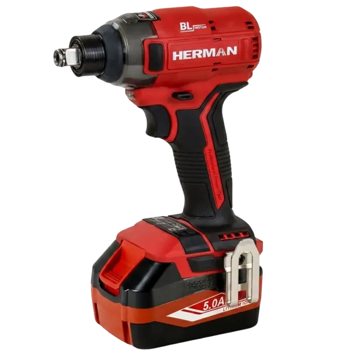 Rázový šroubovák / utahovák HERMAN AXI-1801 | 18,0 V 5Ah | Komplet | Záruka: 3 roky