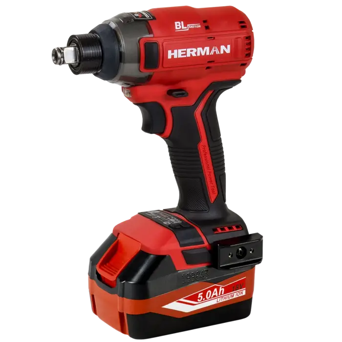Rázový šroubovák / utahovák HERMAN AXI-1801 | 18,0 V 5Ah | Komplet | Záruka: 3 roky