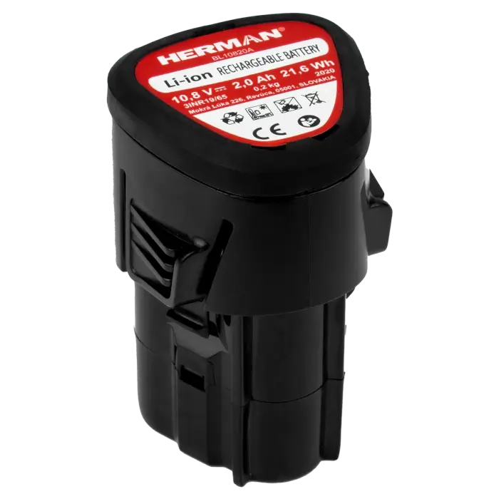 Li-ion akumulátor HERMAN BL 10820A 10,8V | 2Ah