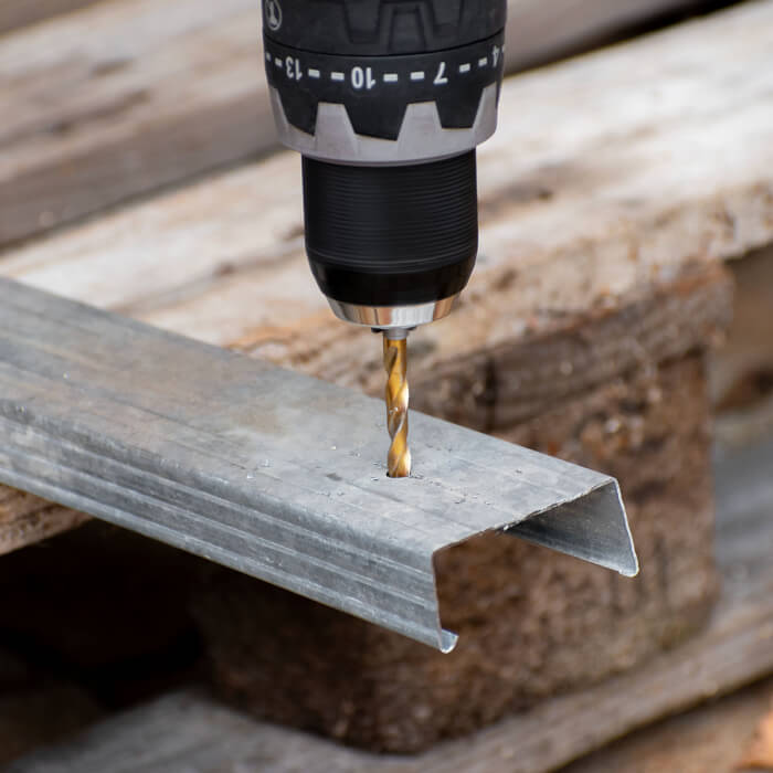 Vrták do kovu HERMAN DM-30 HSS-G TiN Do oceli, litiny a bronzu