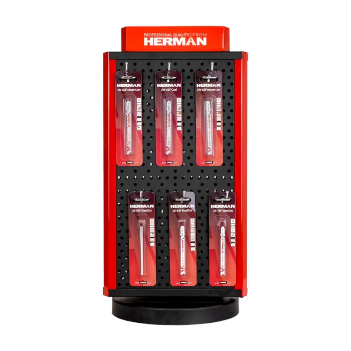 MIX BiM pilových listů do přímočaré pily 10xJW-60F Speed Cool, 10x JW-61F Cool, 10x JX-20F Extensa, 10x JX-51F SteelCut, 10x JX-61F SteelCut, 10x JX-71F SteelCut, 6x QJ-60 Wood & Steel| 66ks