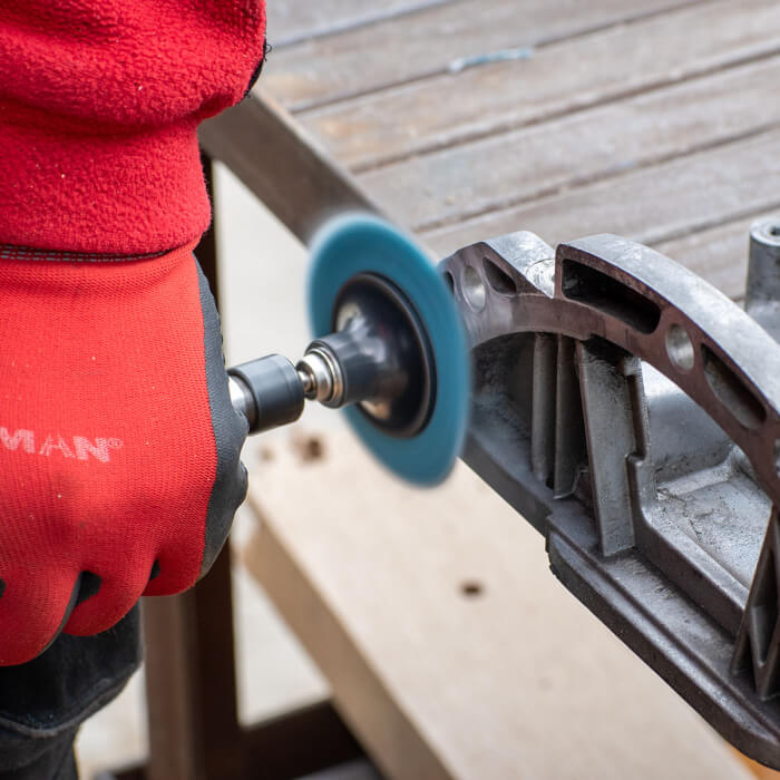 Brusné rouno Quick Change HERMAN MLW-10/QC-RS Brusivo: Non Woven