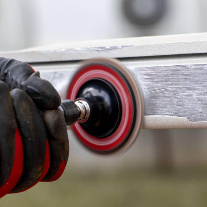 Lamelový kotouč Quick Change HERMAN MLR-10/QC-RS Brusivo: zirconia