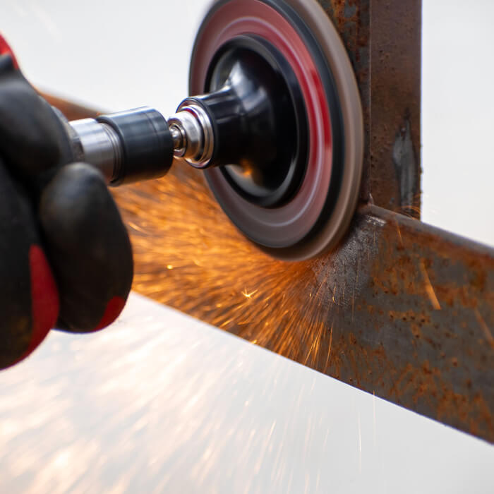 Lamelový kotouč Quick Change HERMAN MLR-10/QC-RS Brusivo: zirconia