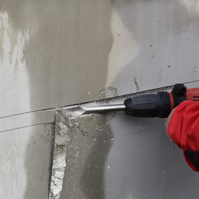 Sekáč SDS-plus HERMAN MH-20 Hollow Vydutý na drážky v betonu a zdivu
