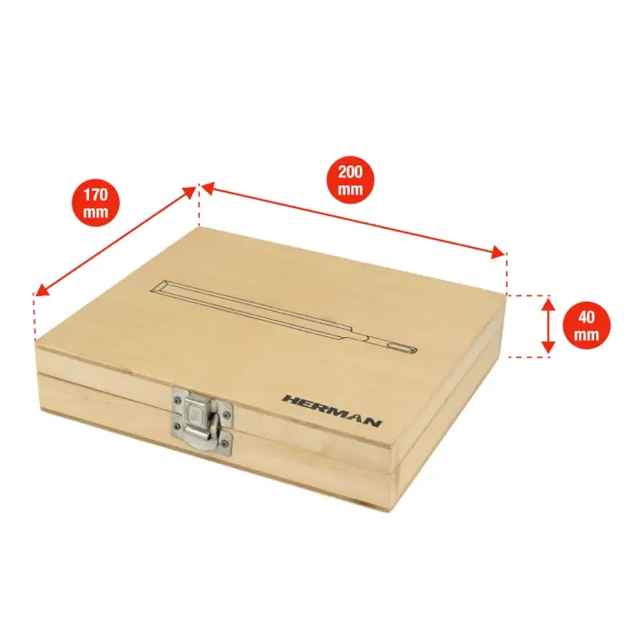 Sada dlát SDS-plus HERMAN QMH-21 Wood 5ks dlát v sadě