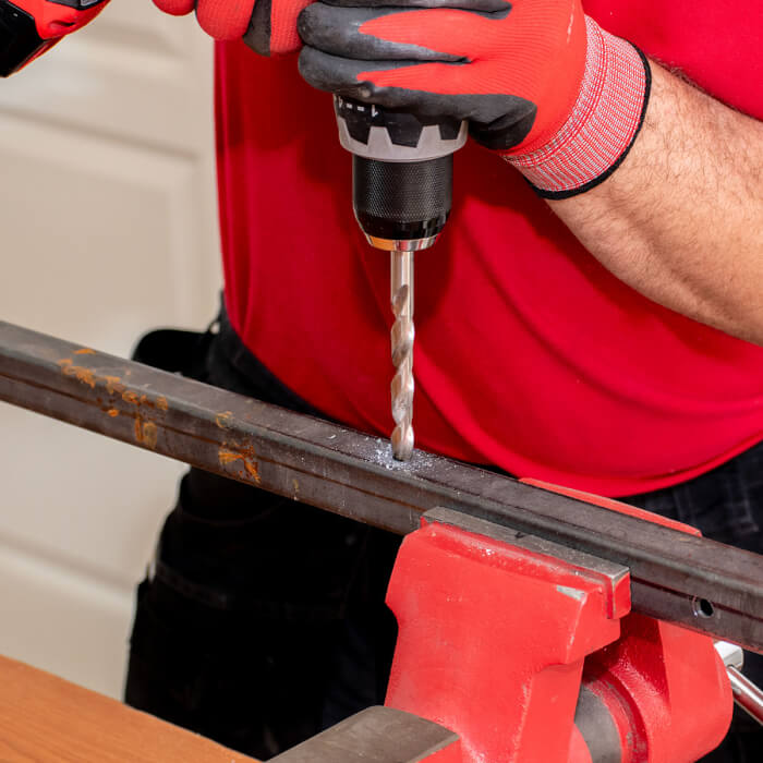 Sada vrtáků do kovu DIN 338 HERMAN QDM-23 HSS-G 130 ks vrtáků v kufříku