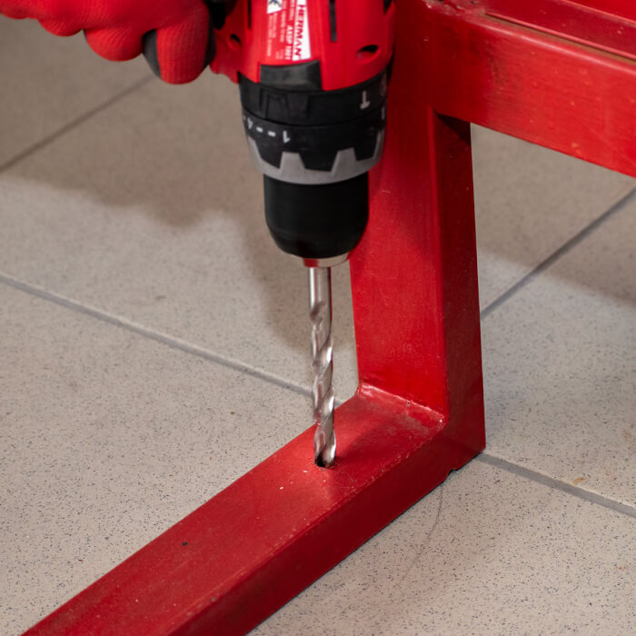 Sada vrtáků do kovu DIN 338 HERMAN QDM-29 HSS-G 6 ks vrtáků v sadě