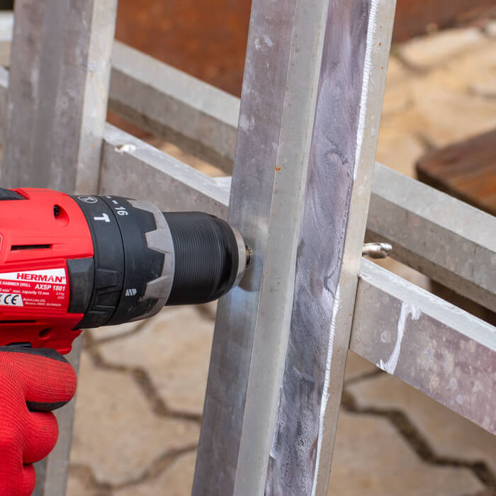 Sada vrtáků do kovu DIN 338 HERMAN QDM-49 HSS-E Co 5% 6 ks vrtáků v sadě