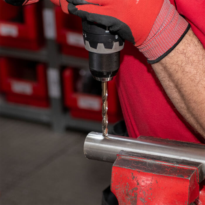 Sada vrtáků do kovu DIN 338 HERMAN QDM-49 HSS-E Co 5% 6 ks vrtáků v sadě