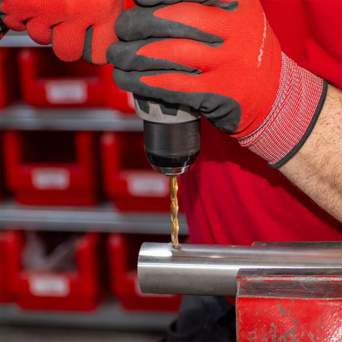 Sada vrtáků do kovu HERMAN QDM-30 HSS-G TiN 5ks vrtáků v sadě