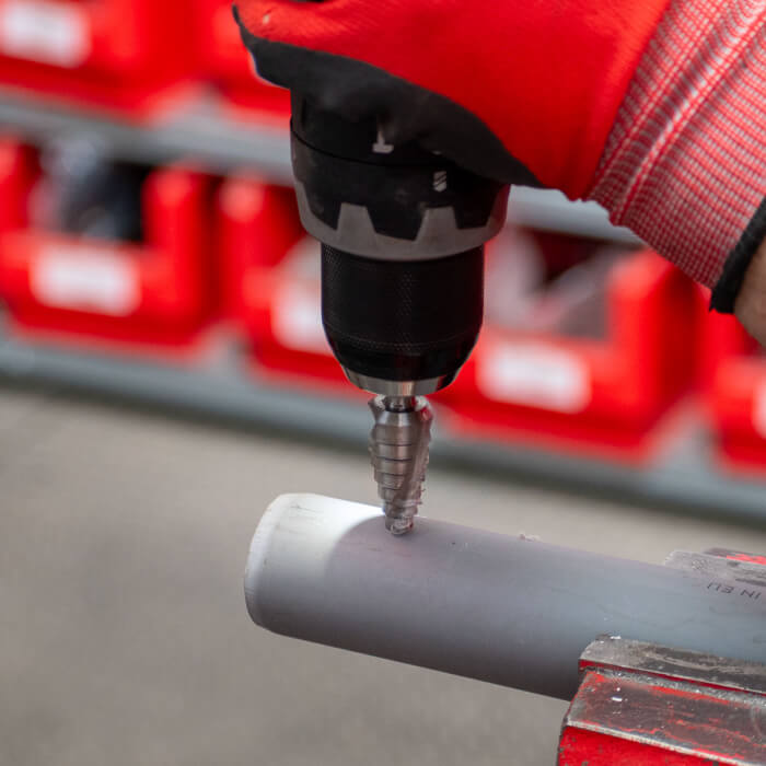 Stupňovitý vrták HERMAN DM-60 HSS Pro tenkostěnné materiály