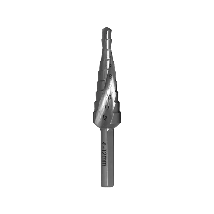 Stupňovitý vrták HERMAN DM-60 HSS 4-12mm|9 stupňů